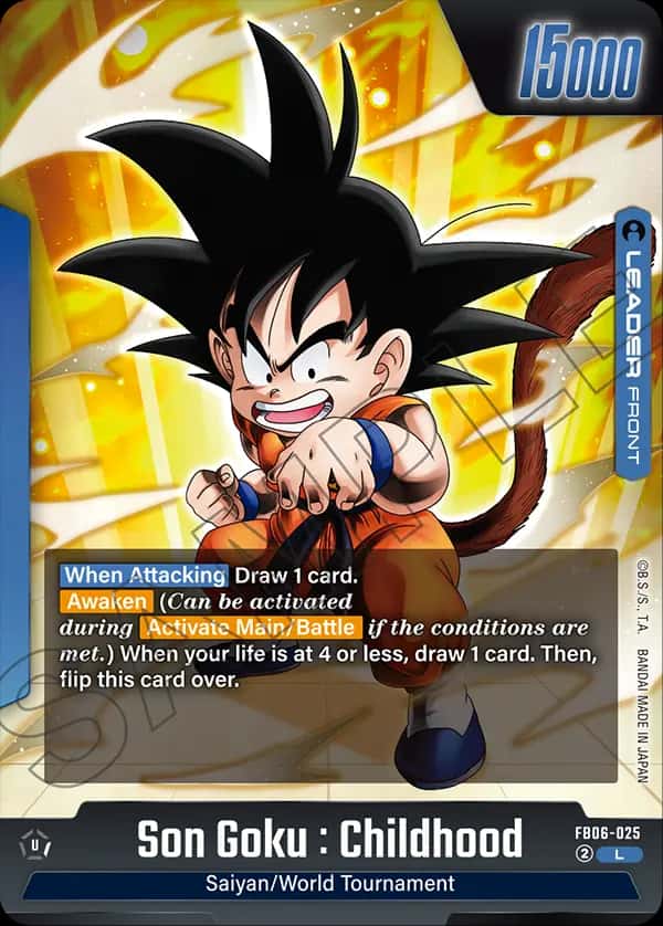 Son Goku : Childhood (front)