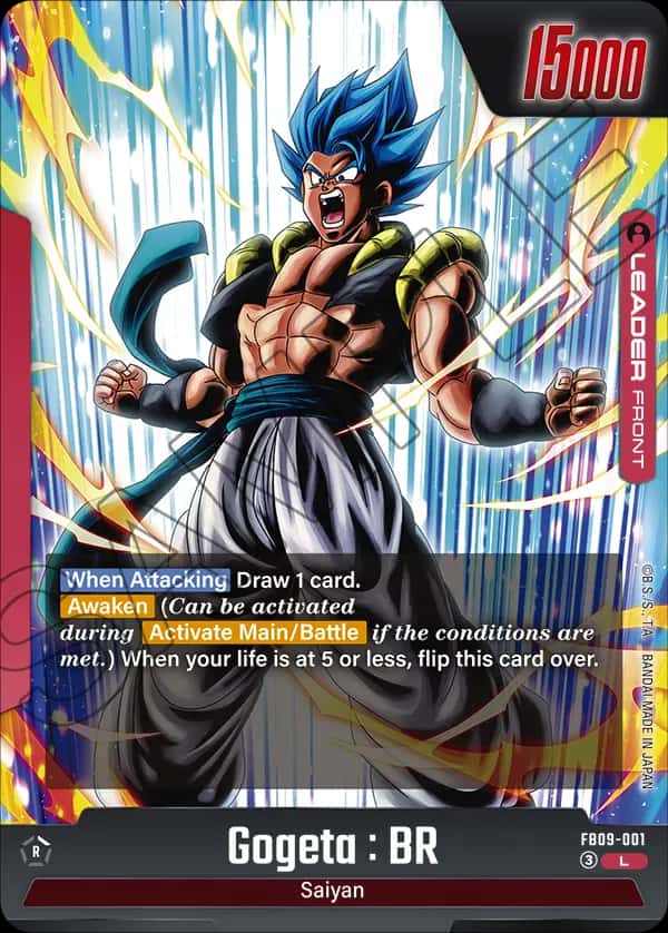 Gogeta : BR (front)