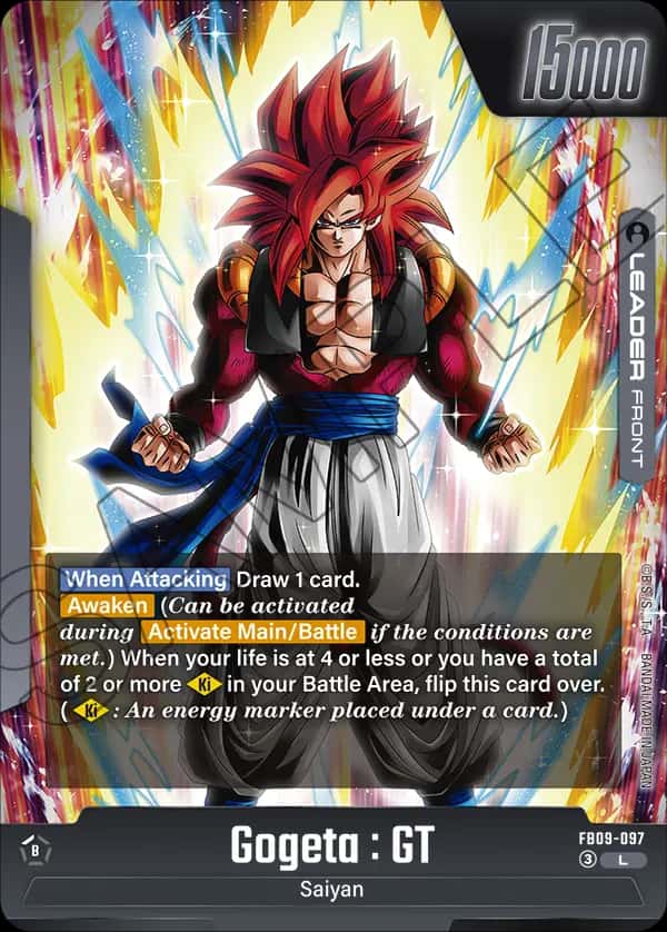 Gogeta : GT (front)