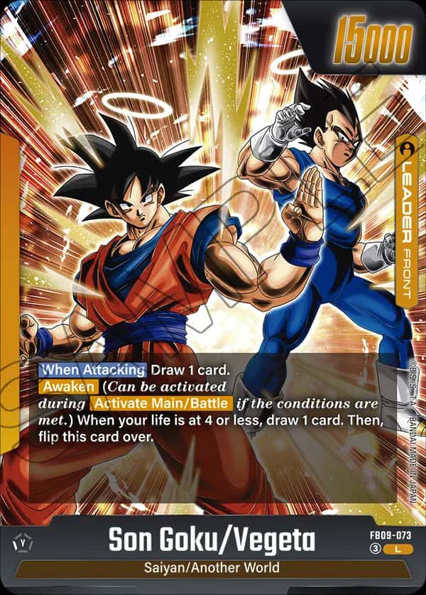 Son Goku/Vegeta (front)